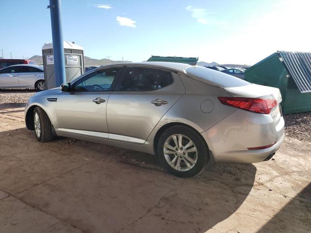 5XXGN4A76DG256716 - 2013 KIA OPTIMA EX GRAY photo 2