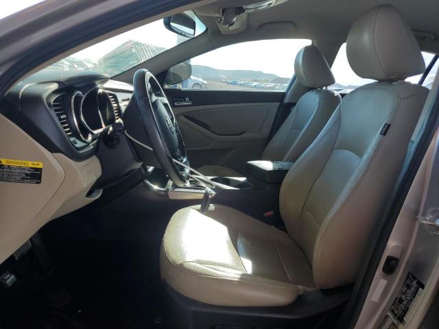 5XXGN4A76DG256716 - 2013 KIA OPTIMA EX GRAY photo 7