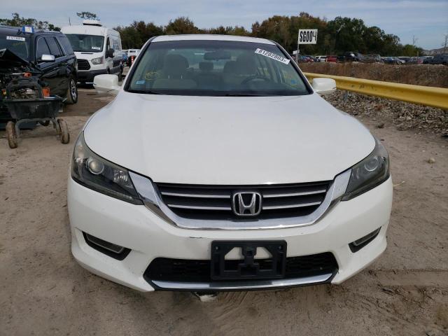 1HGCR2F76DA272427 - 2013 HONDA ACCORD EX WHITE photo 5