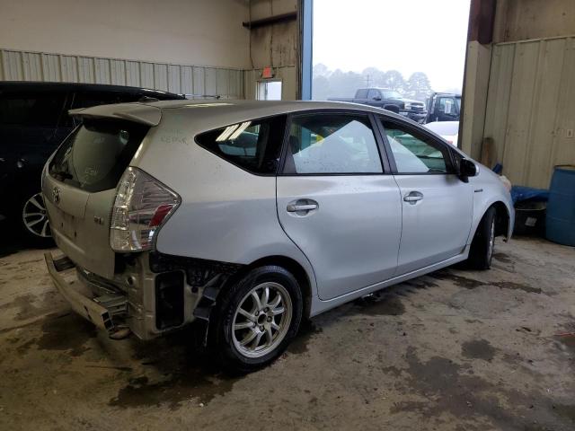 JTDZN3EU2D3252357 - 2013 TOYOTA PRIUS V SILVER photo 3