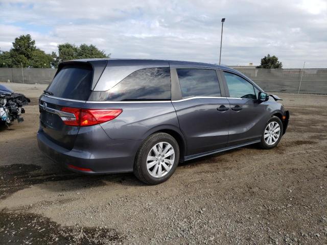 5FNRL6H24JB111502 - 2018 HONDA ODYSSEY LX CHARCOAL photo 3