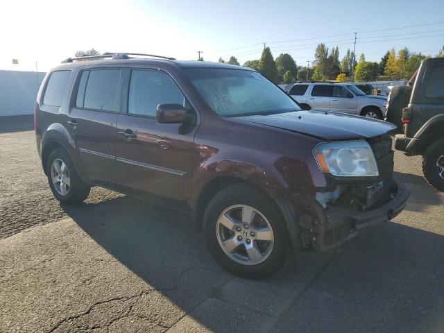 5FNYF4H59BB037240 - 2011 HONDA PILOT EXL ბურგუნდია ფოტო 4