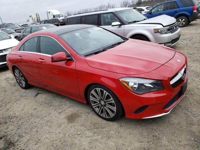 WDDSJ4GB9HN411955 - 2017 MERCEDES-BENZ CLA 250 4MATIC RED photo 4