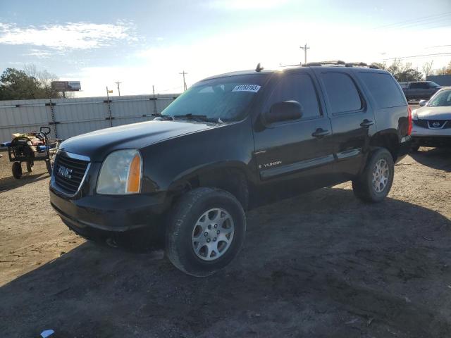 1GKFK13028J202242 - 2008 GMC YUKON BLACK photo 1