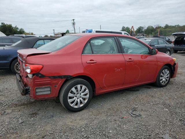 2T1BU4EE7DC997406 - 2013 TOYOTA COROLLA BASE 红色 照片 3