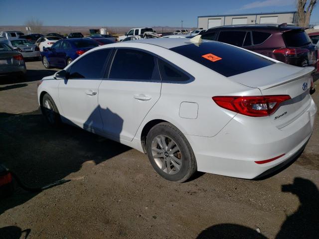 5NPE24AF4GH362145 - 2016 HYUNDAI SONATA SE WHITE photo 2