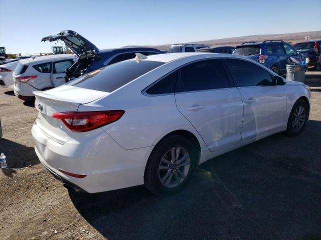 5NPE24AF4GH362145 - 2016 HYUNDAI SONATA SE WHITE photo 3