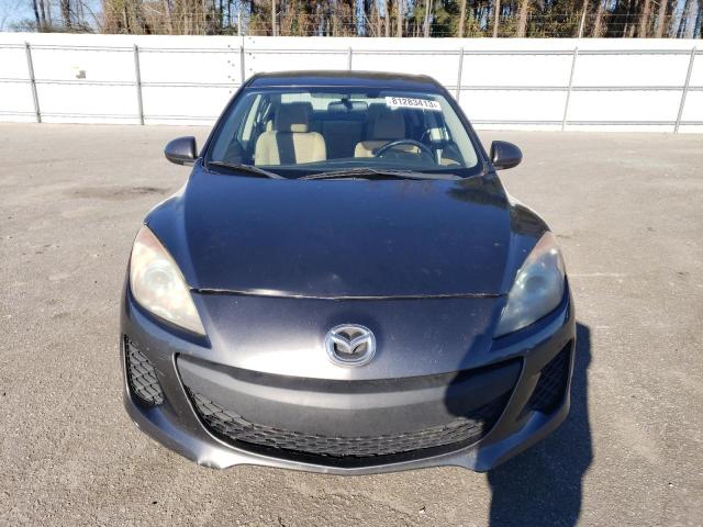 JM1BL1V77C1666069 - 2012 MAZDA 3 I GRAY photo 5