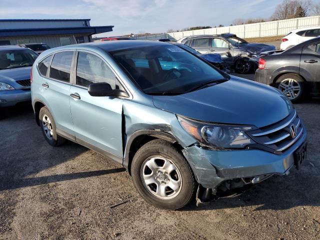 2HKRM3H33EH545373 - 2014 HONDA CR-V LX BLUE photo 4