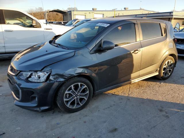 1G1JD6SB5K4136154 - 2019 CHEVROLET SONIC LT GRAY photo 1