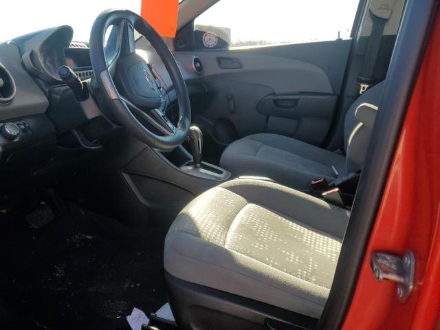1G1JA5SH9F4145498 - 2015 CHEVROLET SONIC LS RED photo 7