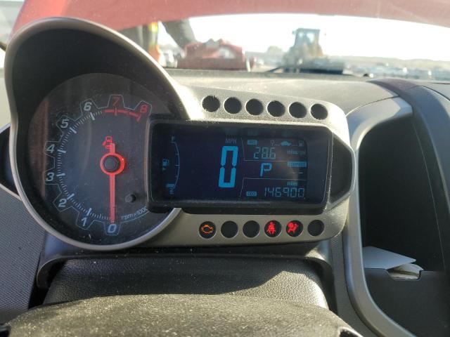 1G1JA5SH9F4145498 - 2015 CHEVROLET SONIC LS RED photo 9