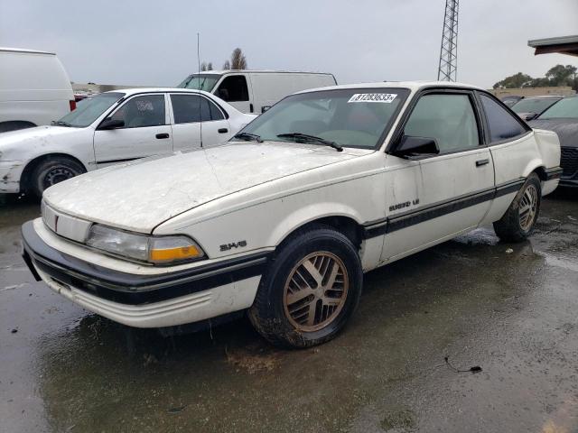 1G2JB14T2M7593600 - 1991 PONTIAC SUNBIRD LE WHITE photo 1