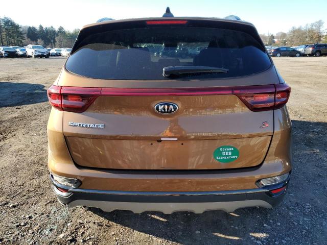 KNDP6CAC6L7775082 - 2020 KIA SPORTAGE S ORANGE photo 6