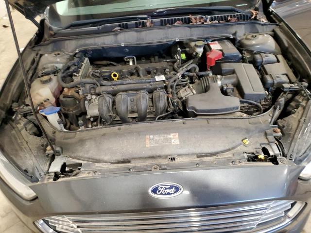 1FA6P0H74F5108632 - 2015 FORD FUSION SE GRAY photo 11