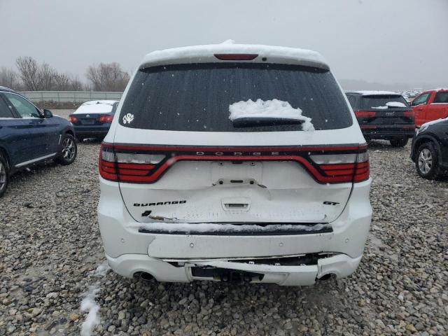 1C4RDJDG5JC261889 - 2018 DODGE DURANGO GT WHITE photo 6