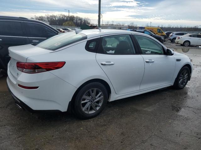 5XXGT4L31KG295906 - 2019 KIA OPTIMA LX WHITE photo 3