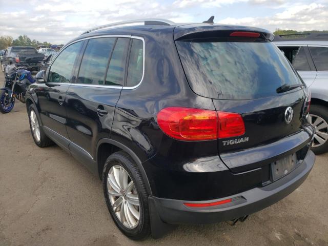 WVGBV7AX9DW543778 - 2013 VOLKSWAGEN TIGUAN S შავი ფოტო 2