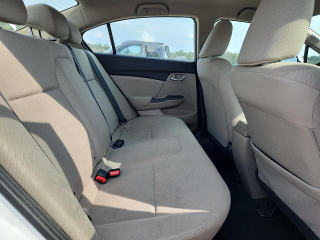 2HGFB2F59DH544180 - 2013 HONDA CIVIC LX WHITE photo 10