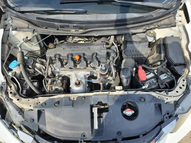 2HGFB2F59DH544180 - 2013 HONDA CIVIC LX WHITE photo 11