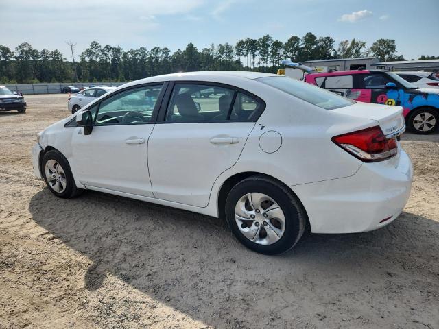 2HGFB2F59DH544180 - 2013 HONDA CIVIC LX WHITE photo 2