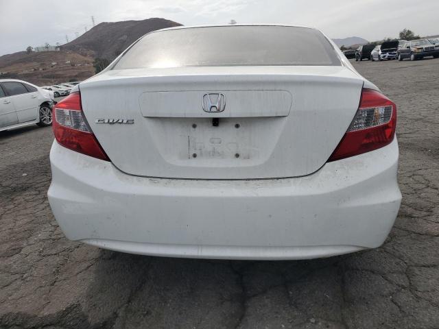 2HGFB2F99CH504988 - 2012 HONDA CIVIC EXL WHITE photo 6