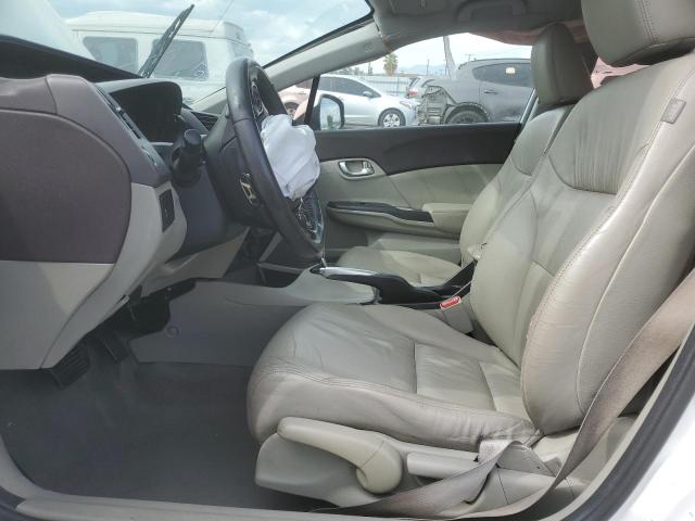 2HGFB2F99CH504988 - 2012 HONDA CIVIC EXL WHITE photo 7