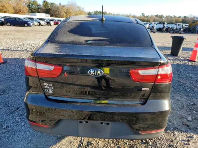 KNADM4A38H6098769 - 2017 KIA RIO LX BLACK photo 6