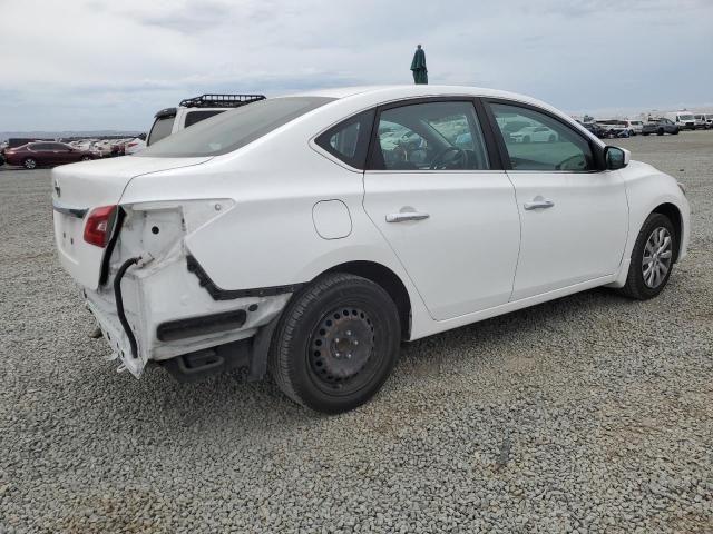 3N1AB7AP8KY417848 - 2019 NISSAN SENTRA S თეთრი ფოტო 3