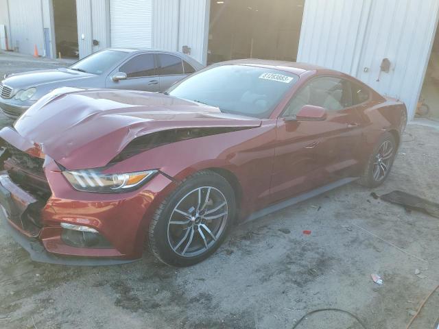 1FA6P8TH5H5310266 - 2017 FORD MUSTANG RED photo 1