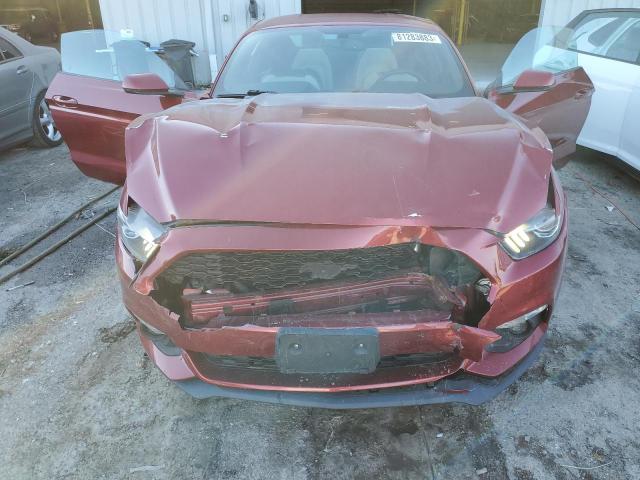 1FA6P8TH5H5310266 - 2017 FORD MUSTANG RED photo 11