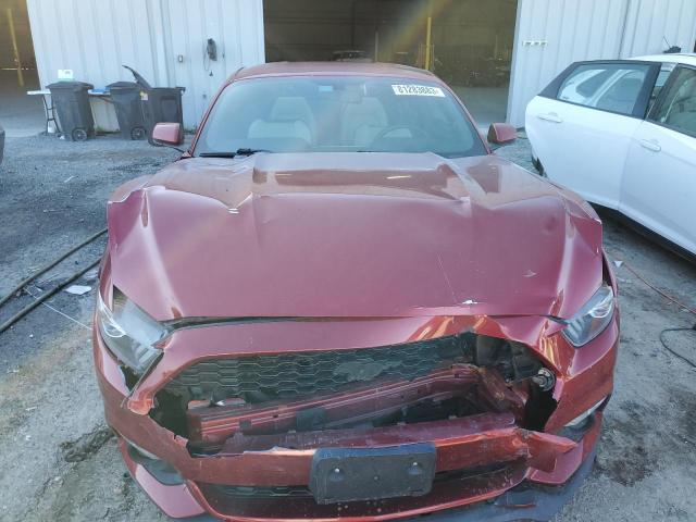 1FA6P8TH5H5310266 - 2017 FORD MUSTANG RED photo 5