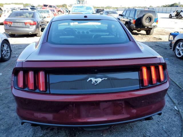 1FA6P8TH5H5310266 - 2017 FORD MUSTANG RED photo 6