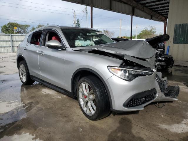 ZASFAKBN9J7B97486 - 2018 ALFA ROMEO STELVIO TI SILVER photo 4
