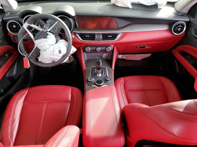 ZASFAKBN9J7B97486 - 2018 ALFA ROMEO STELVIO TI SILVER photo 8