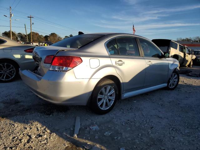 4S3BMCC67C3007156 - 2012 SUBARU LEGACY 2.5I PREMIUM SILVER photo 3