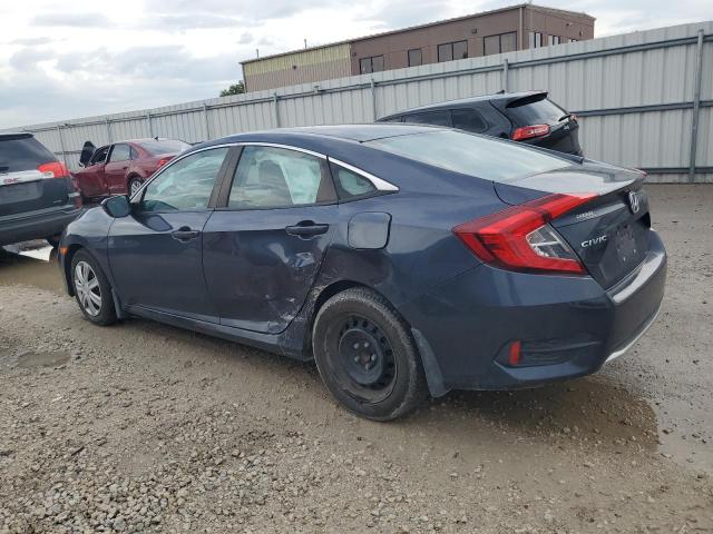 19XFC2F60KE034555 - 2019 HONDA CIVIC LX BLUE photo 2