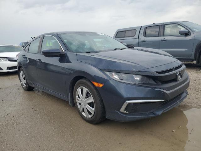 19XFC2F60KE034555 - 2019 HONDA CIVIC LX BLUE photo 4