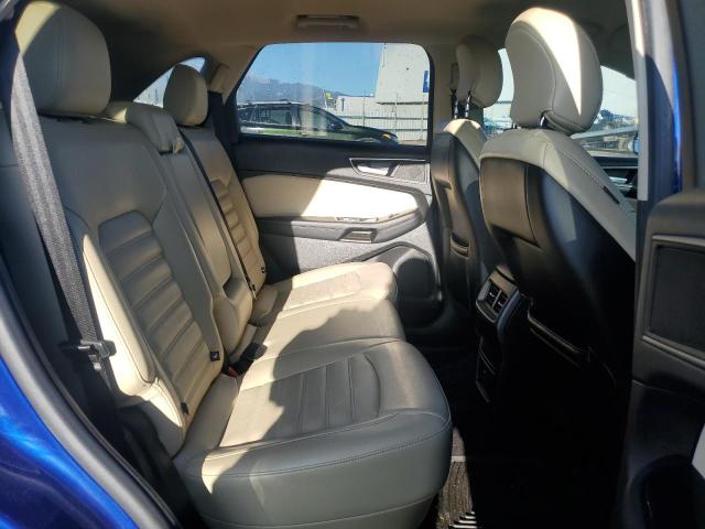 2FMTK4J96FBC39728 - 2015 FORD EDGE SEL BLUE photo 11
