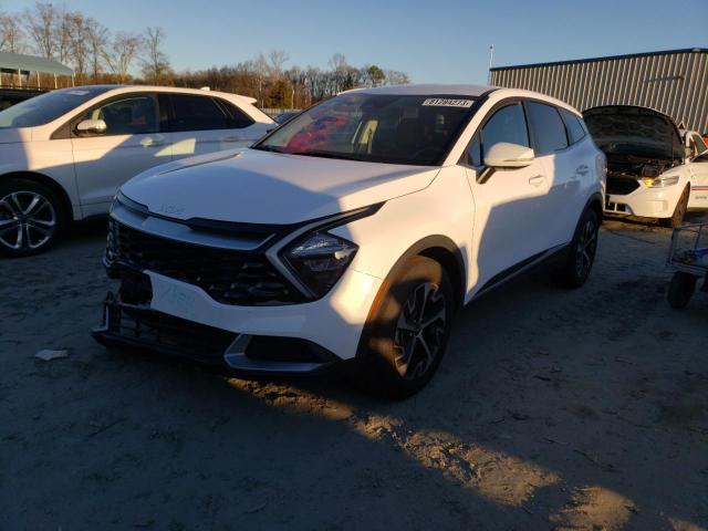 5XYK33AF5PG117212 - 2023 KIA SPORTAGE EX WHITE photo 1