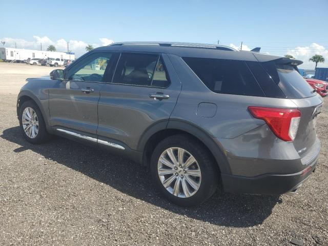 1FMSK7FH6MGB93398 - 2021 FORD EXPLORER LIMITED GRAY photo 2