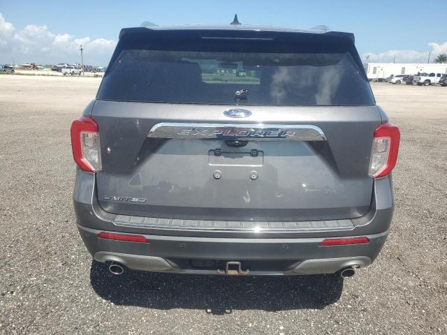 1FMSK7FH6MGB93398 - 2021 FORD EXPLORER LIMITED GRAY photo 6