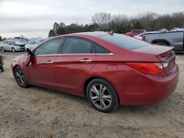 5NPEC4AC6BH056415 - 2011 HYUNDAI SONATA SE RED photo 2