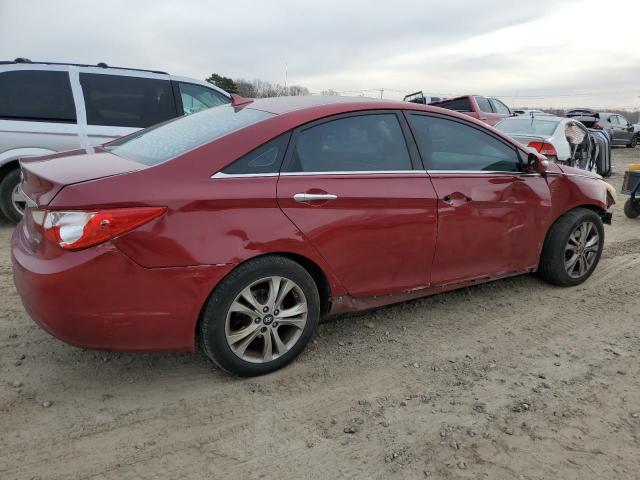 5NPEC4AC6BH056415 - 2011 HYUNDAI SONATA SE RED photo 3