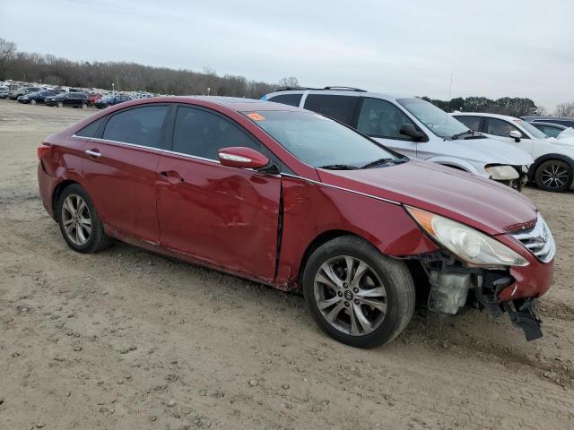 5NPEC4AC6BH056415 - 2011 HYUNDAI SONATA SE RED photo 4