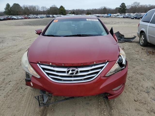 5NPEC4AC6BH056415 - 2011 HYUNDAI SONATA SE RED photo 5