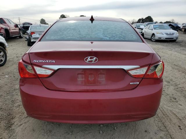 5NPEC4AC6BH056415 - 2011 HYUNDAI SONATA SE RED photo 6