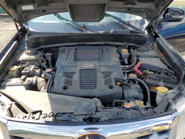 JF2SHGGC7BH725207 - 2011 SUBARU FORESTER TOURING 石墨色 照片 11