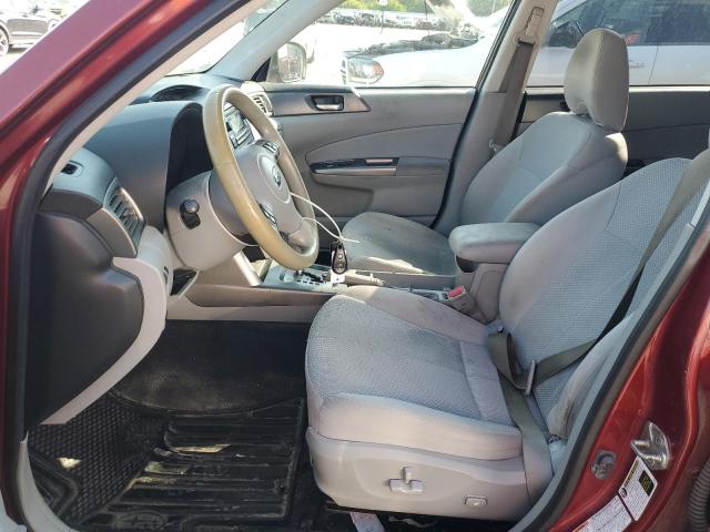 JF2SHADCXBH756873 - 2011 SUBARU FORESTER 2.5X PREMIUM RED photo 7