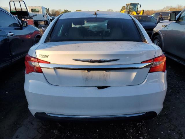 1C3CCBAB2CN140272 - 2012 CHRYSLER 200 LX WHITE photo 6